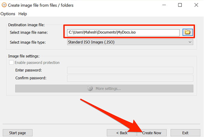 Create an ISO File from a Folder in Windows image 6
