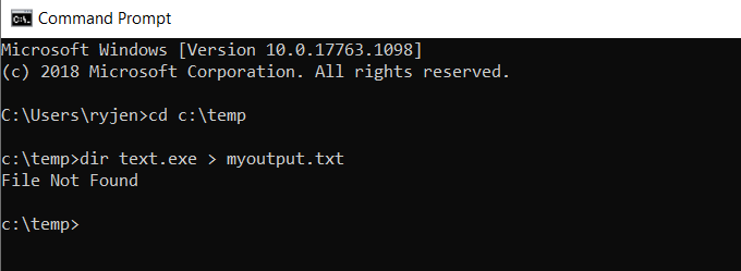 redirect-output-from-the-windows-command-line-to-a-text-file