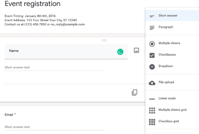 The 10 Best Google Forms Templates image 7