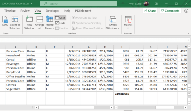 how-to-fix-a-row-in-excel