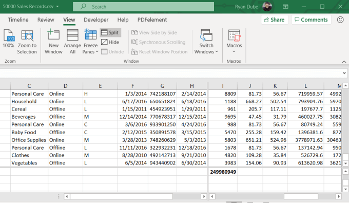 How To Fix a Row In Excel image 3