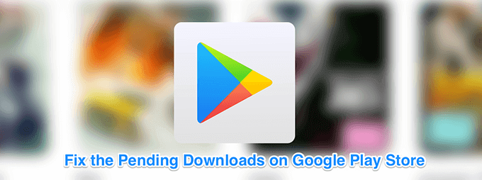 play store download pending issue