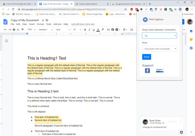 How to Print a Google Doc With Comments - 39