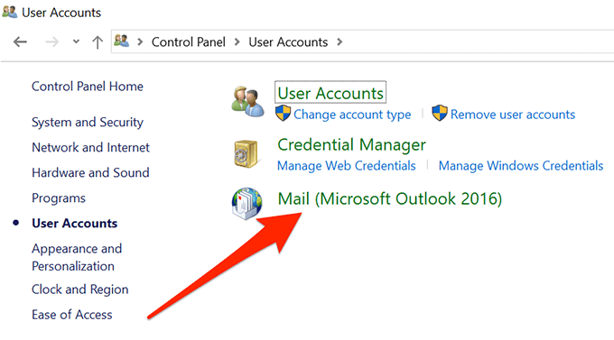 outlook 2016 for pc keychain window keeps popping up