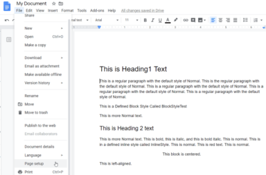 How To Change Margins & Double Space In Google Docs