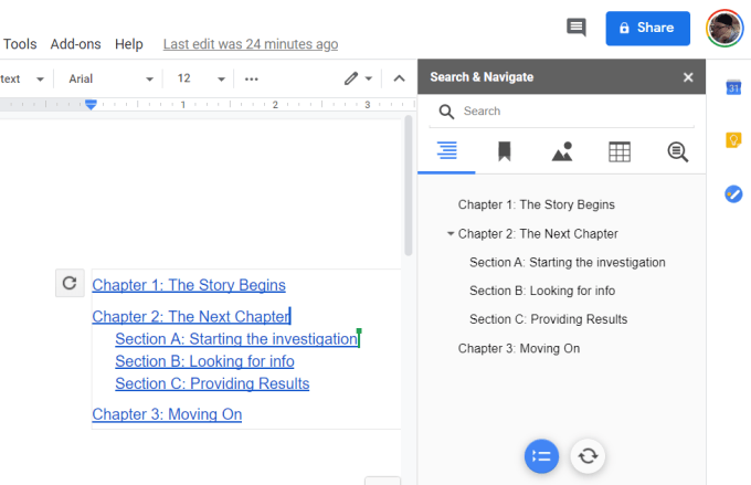 How a Google Docs Table Of Contents Works image 12