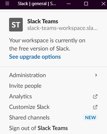 slack desktop app container