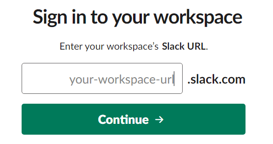 slack desktop login