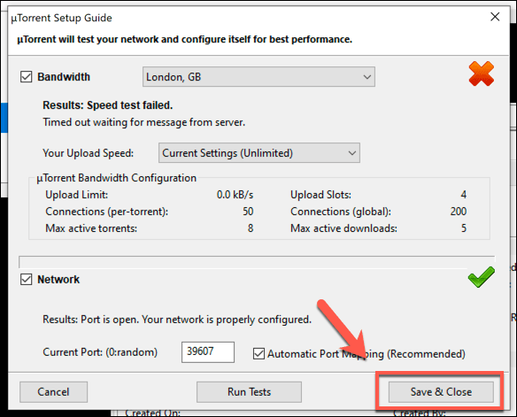 How to Fix uTorrent Stuck on Connecting to Peers - 59