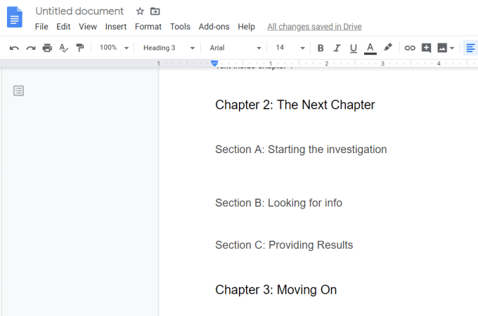 How a Google Docs Table Of Contents Works image 6