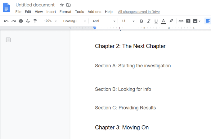 How a Google Docs Table Of Contents Works - 36