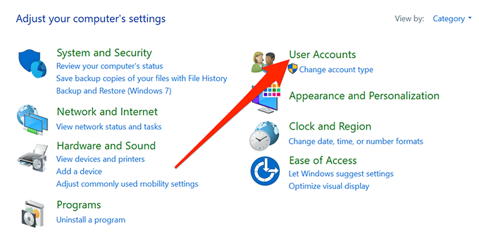 stop windows asking for password when display comes on