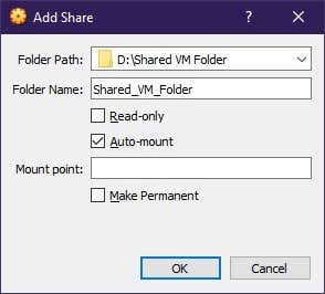 Share Folders between Host and Guest OS in VirtualBox image 9