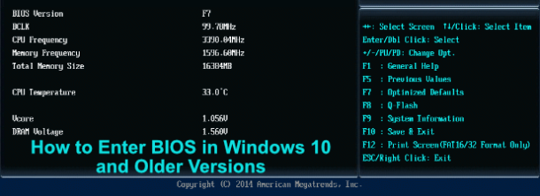 windows 10 pro bios key