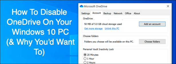 microsoft onedrive turn off