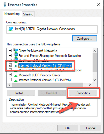 network connect client
