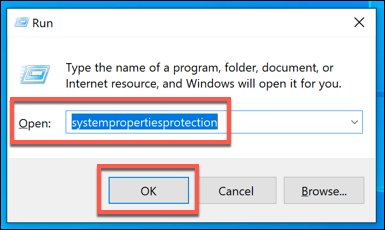 Windows Run System Properties