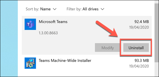 How to Uninstall Microsoft Teams When It Keeps Reinstalling - 76