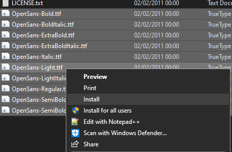 how ot add fonts to adobe photoshop cc windows 10