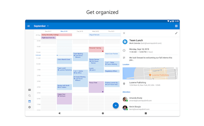 how to add google calendar to outlook app