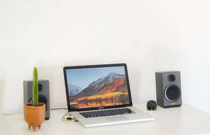 laptop with speakers