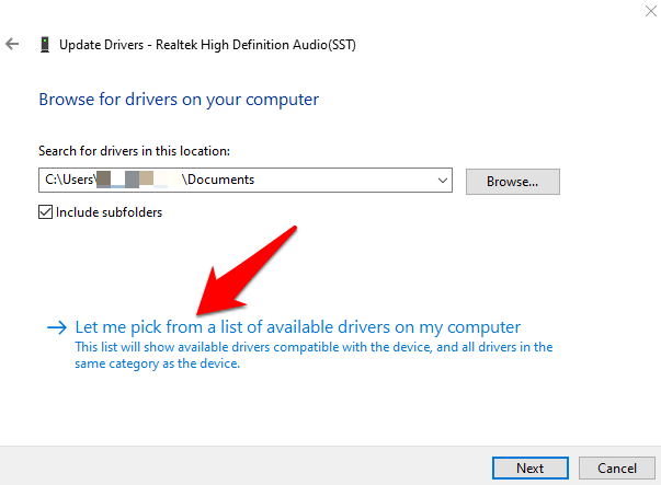 microsoft hd audio driver no audio