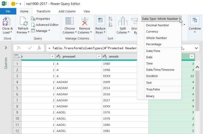 How To Insert CSV or TSV Into An Excel Worksheet - 56