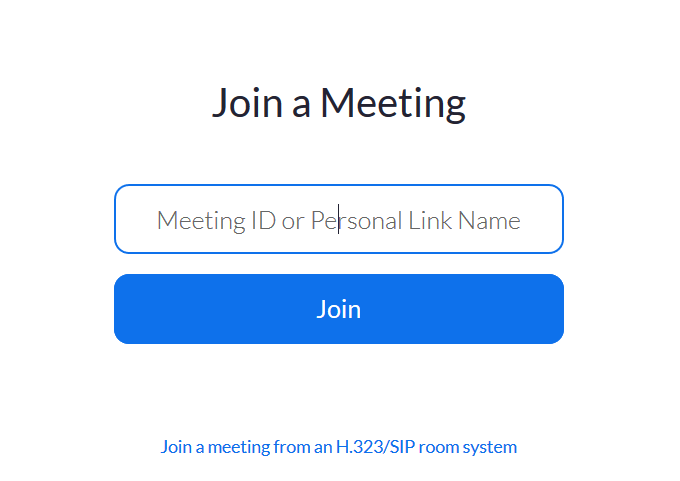 zoom new password requirement when entering meeting id