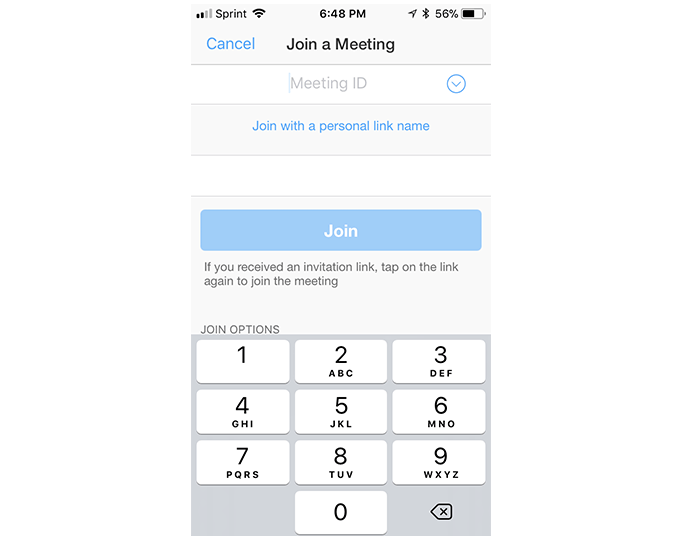 how do you join zoom meeting without meeting id