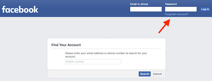 How to Recover a Facebook Account When You Can’t Log In image 5