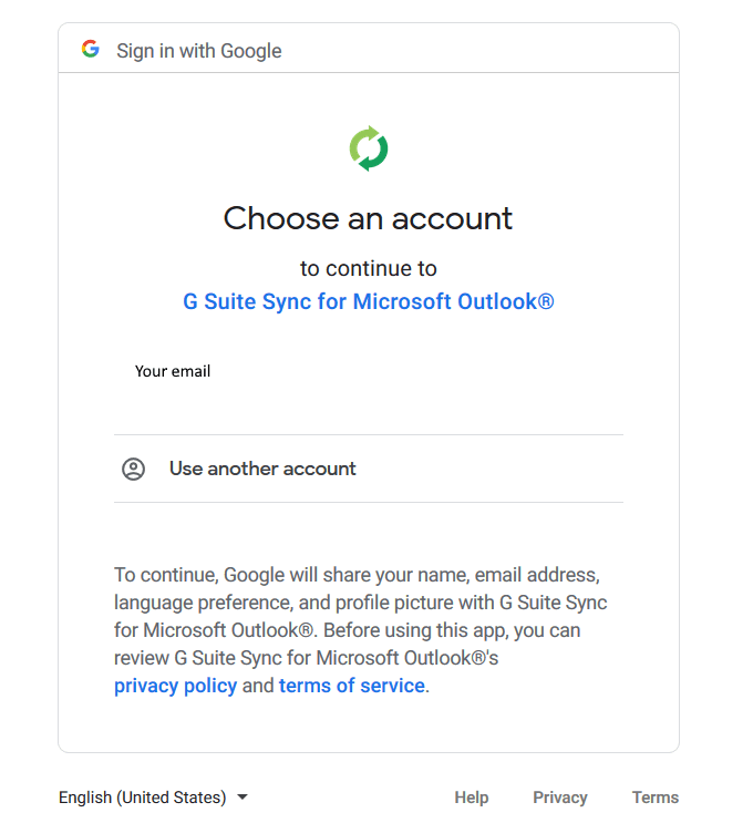 g suite sync for microsoft outlook mac download