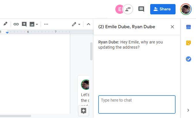 How Google Docs Chat Helps You Collaborate on Documents - 61