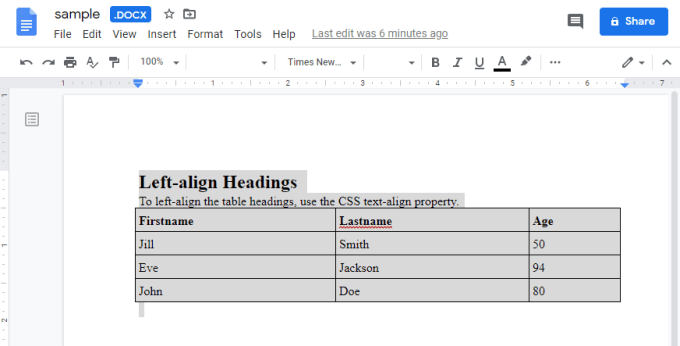 impirt text edit doc to google docs