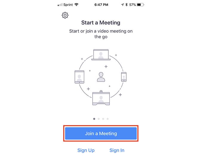 zoom join meeting without host