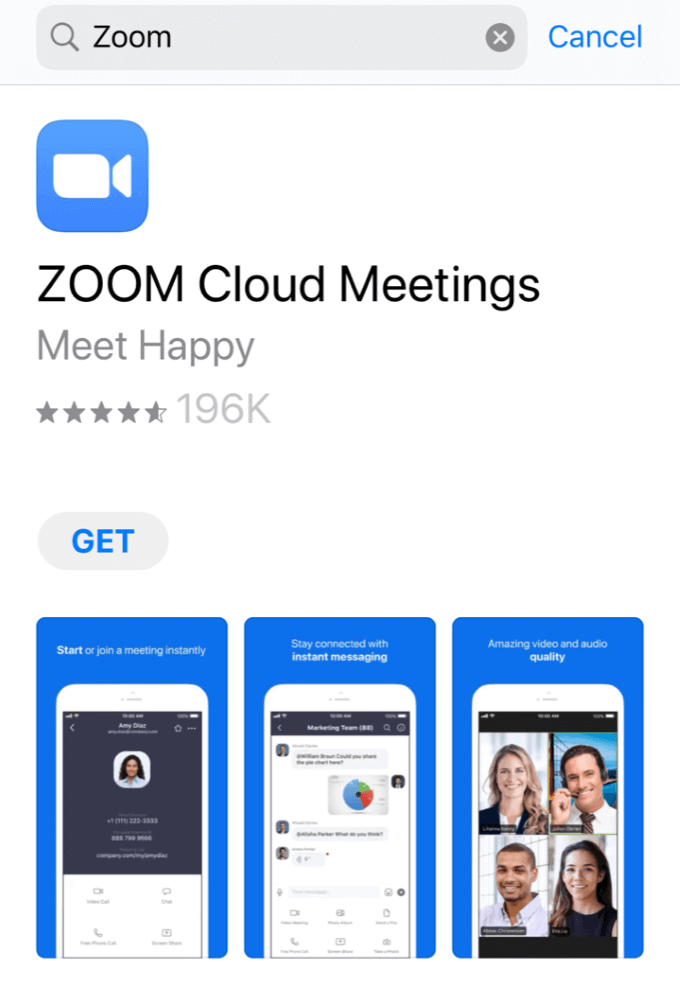 cloud meeting app