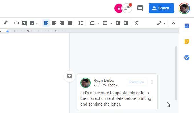 How Google Docs Chat Helps You Collaborate on Documents image 5