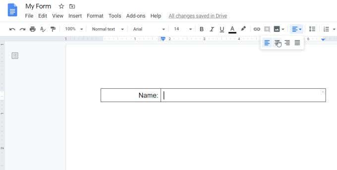 How to Make a Fillable Google Docs Form With Tables - 34