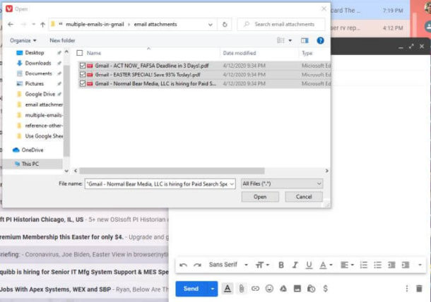 How To Forward Multiple Emails In Gmail