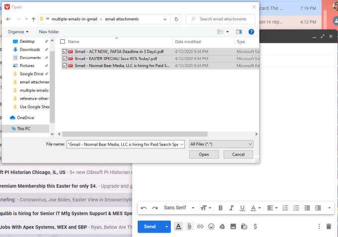 email attachments open up black after download from gmail on chrome for mac