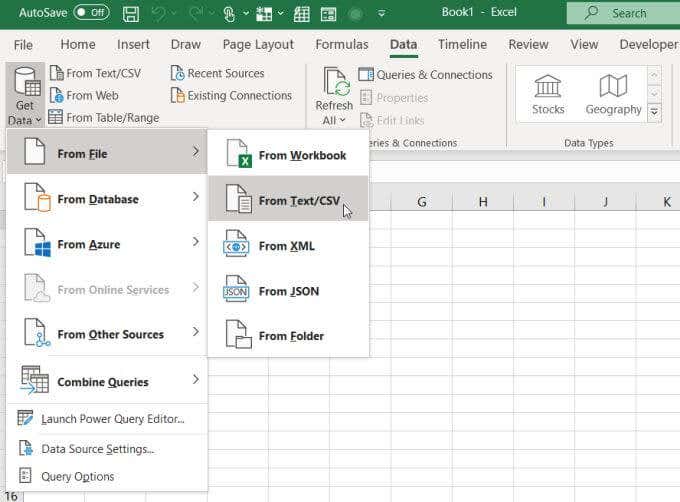 How To Insert CSV or TSV Into An Excel Worksheet - 84