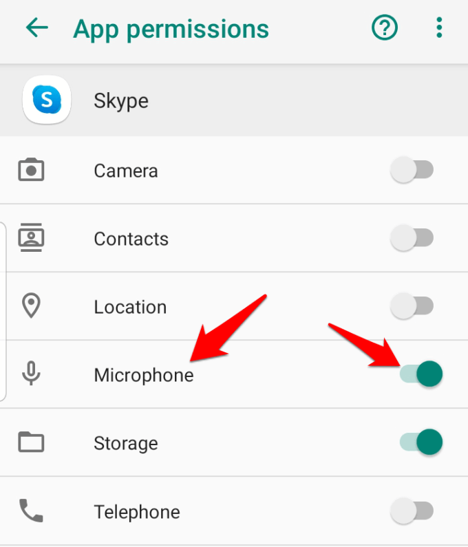 skype video call not working android