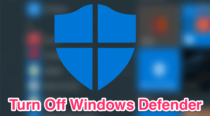 How To Turn Windows Defender Off image 1