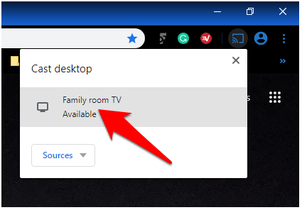 tvcast for mac chrome extension