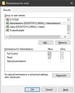 Open Command Prompt in Folder Using Windows Explorer