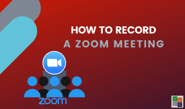 How to Record a Zoom Meeting