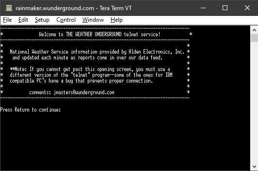 windows terminal program serial port