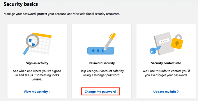 How To Change Your Outlook Password image 4