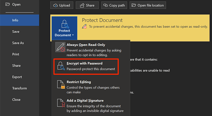 How to Restrict Editing on Word Documents image 19