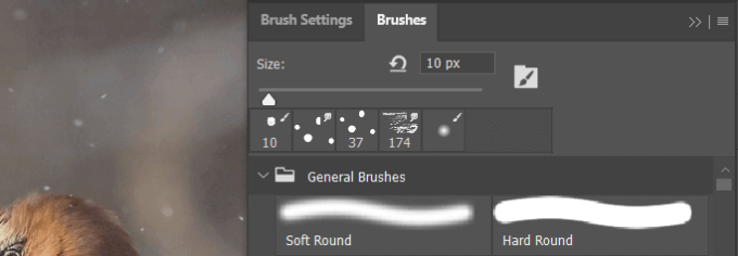 hard round brush