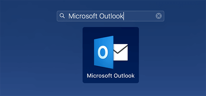 outlook launcher